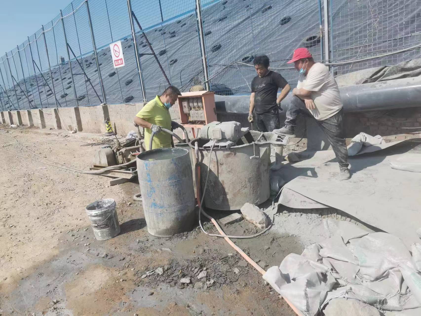 杨市办事处袖阀管注浆