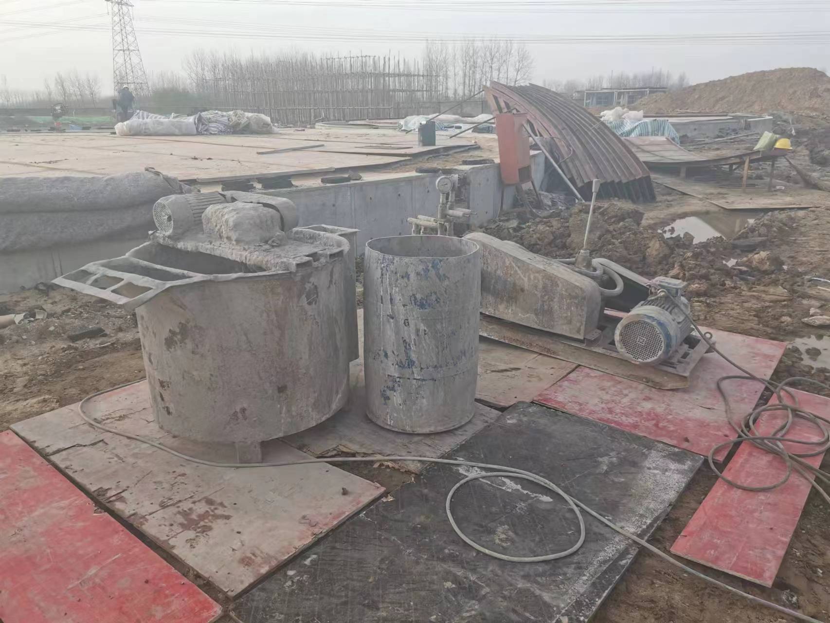 杨市办事处回填土注浆